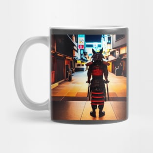 Samurai Cat funny Spread Happiness with Our Manga-Inspired T-Shirt Collection Mug